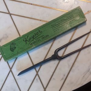 Antique Kayser Professional Marcel Iron